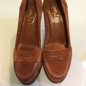 YSL Authentic Oxford High Heel